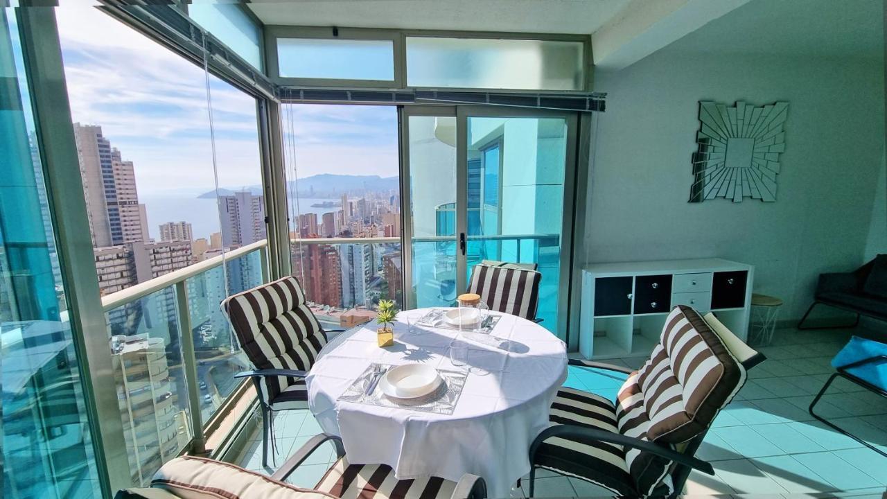 Skyline 14 Large And Sunny All-Day Balcony With Stunning Sea Views Benidorm Exterior foto